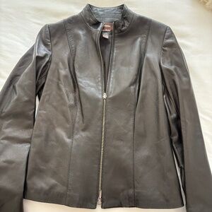 Danier leather jacket size xs